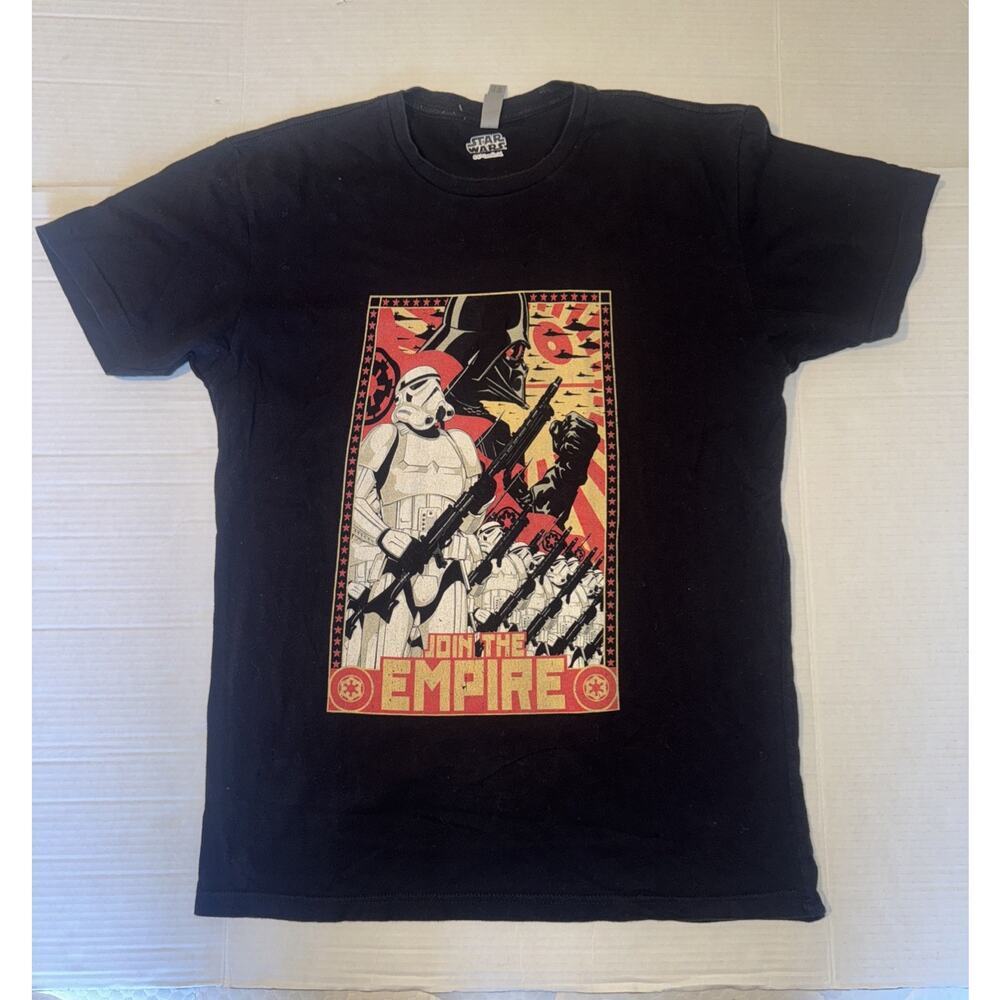 Star Wars Join The Empire Support The Revolution Black Size Medium